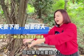 天要下雨妈要嫁人,天要下雨妈要嫁人的温馨故事